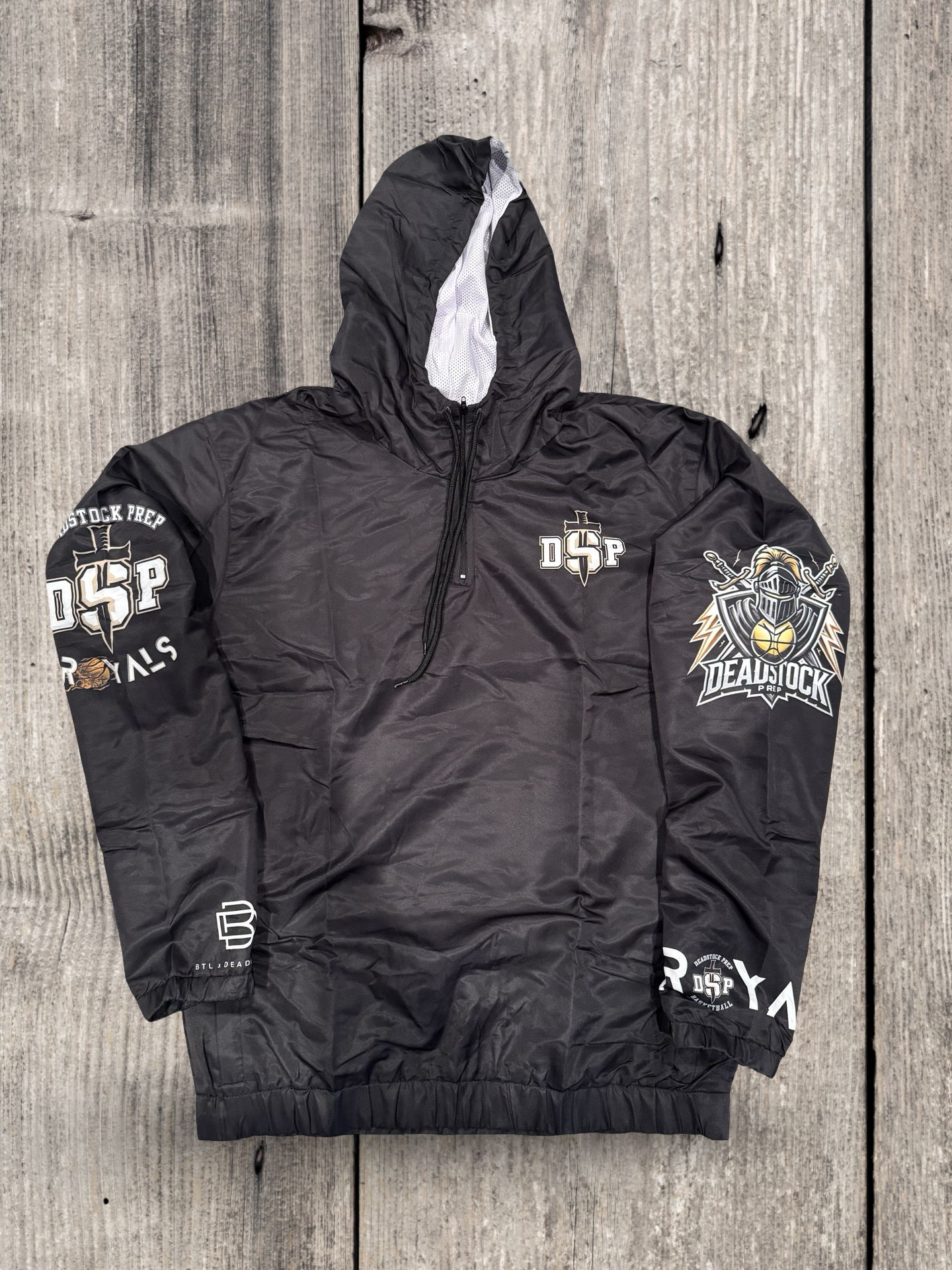 DSP Black Knight Quarter-Zip Windbreaker