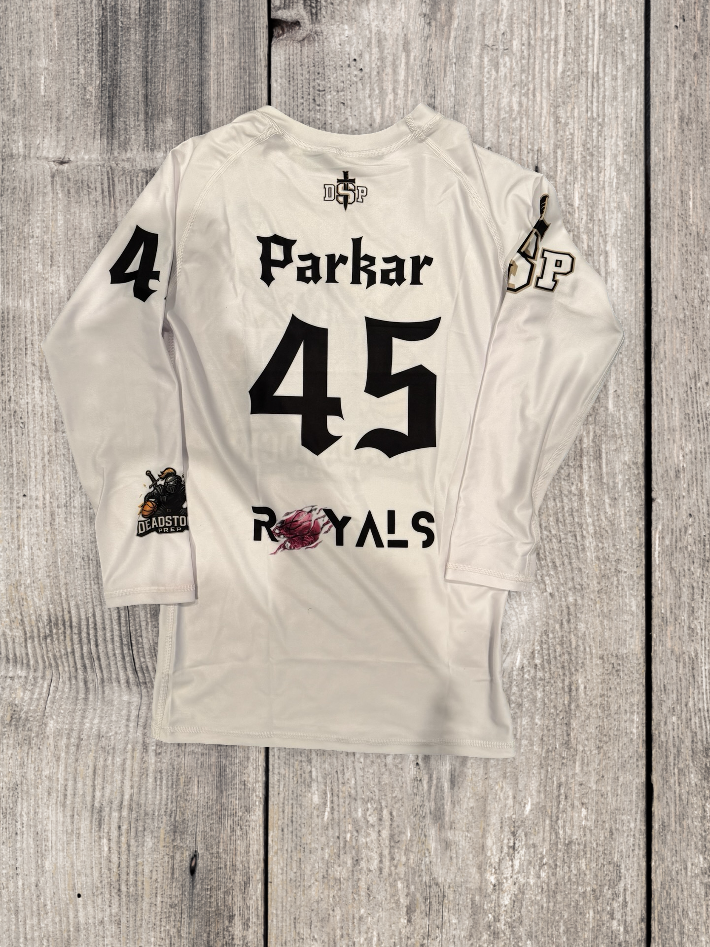 DSP Custom L/S Compression Shirt (White)