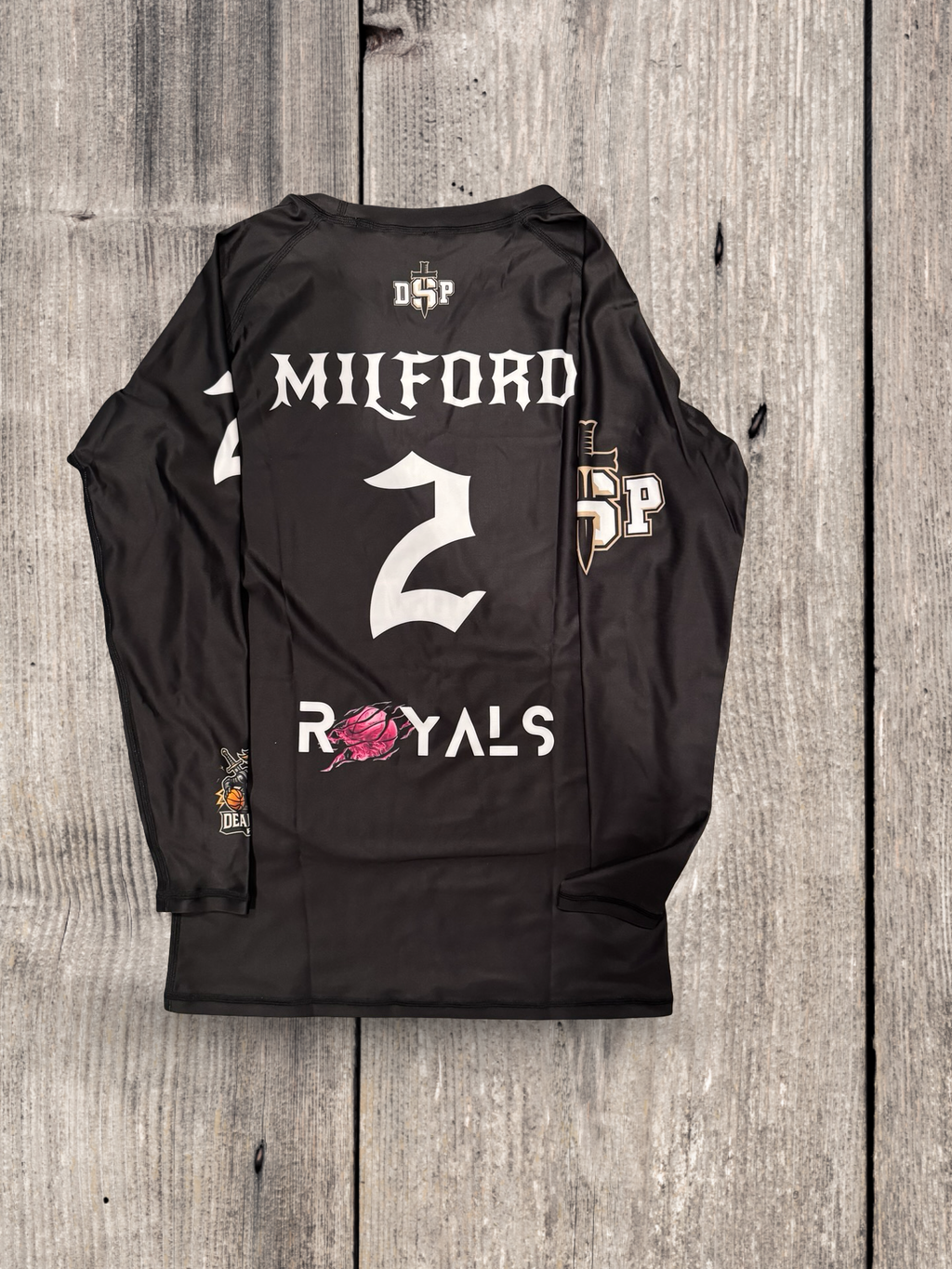 DSP Custom L/S Compression Shirt (Black)