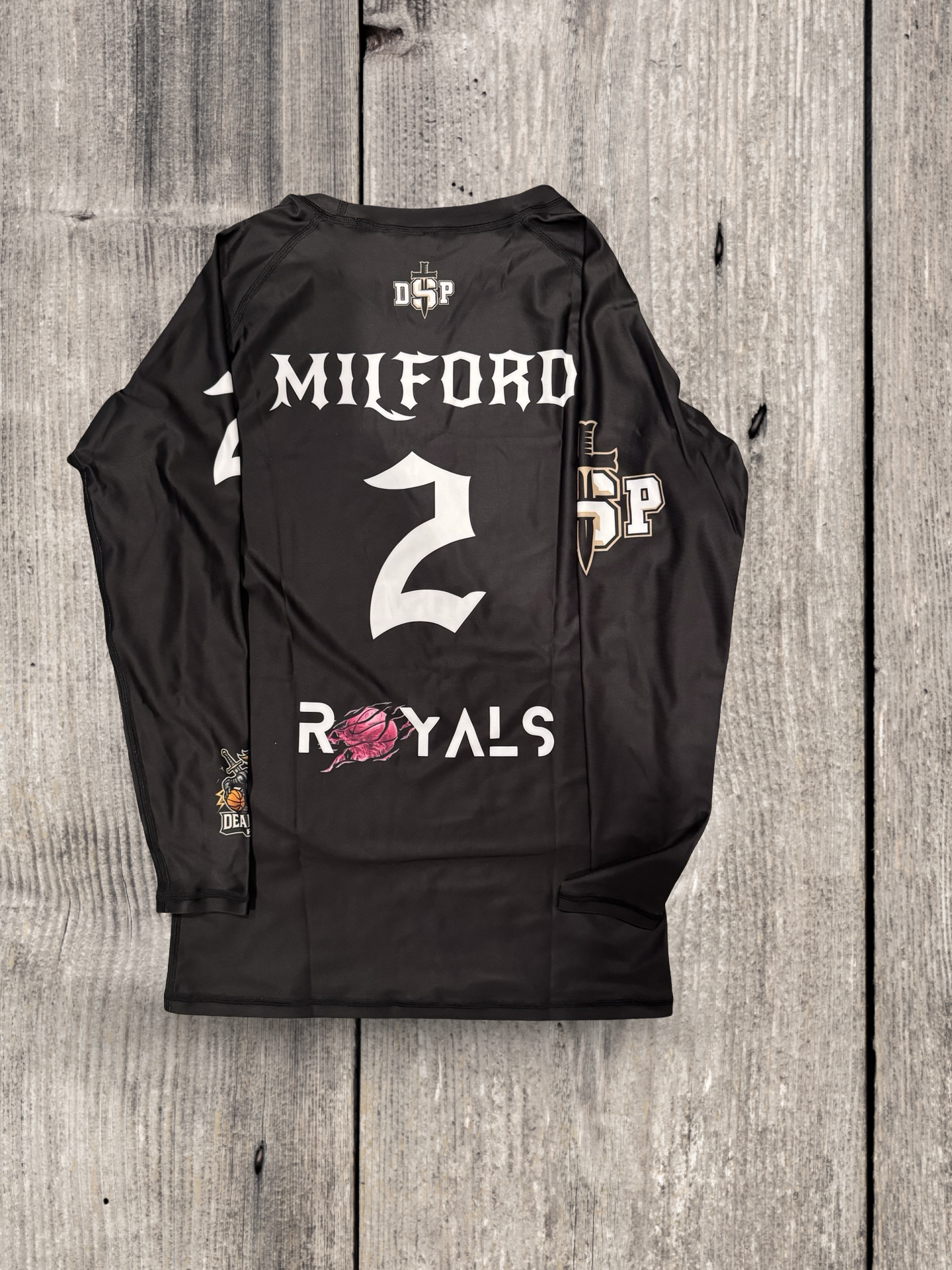 DSP Custom L/S Compression Shirt (Black)