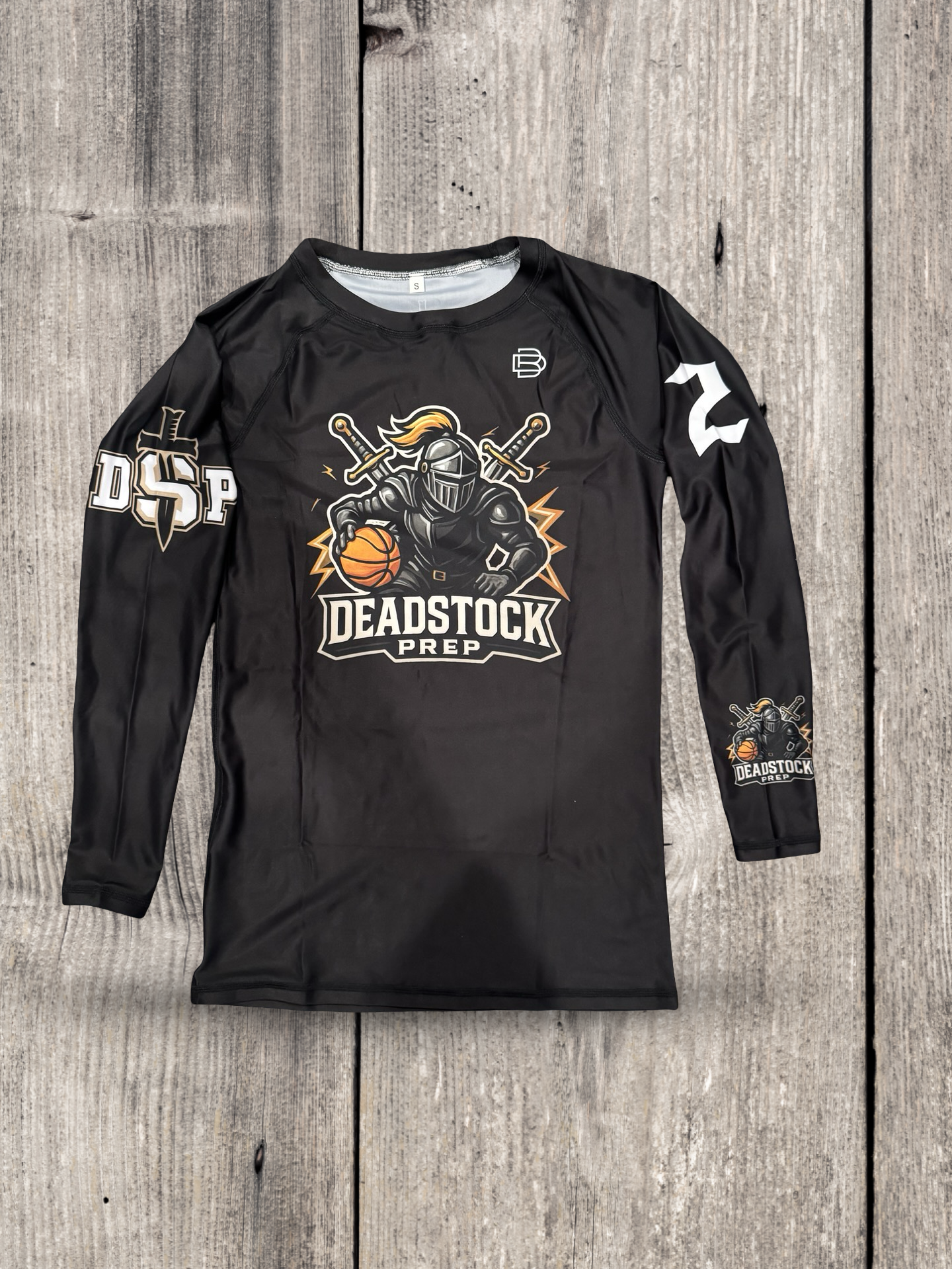 DSP Custom L/S Compression Shirt (Black)