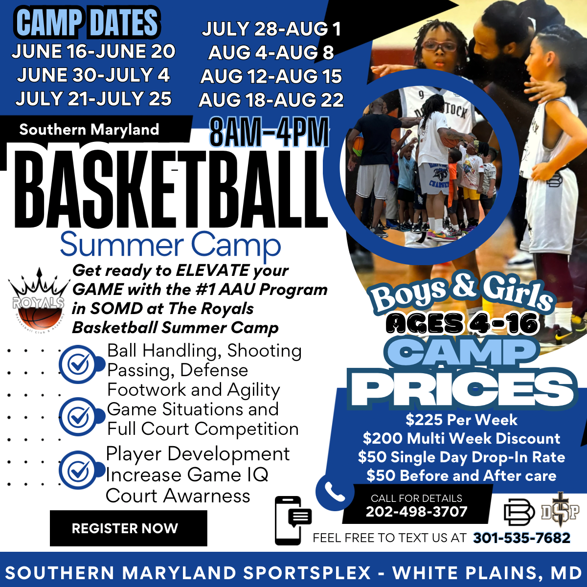 Royals #1 Summer Basketball Camp 3rd Annual
