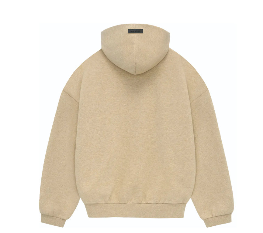 Fear of God Essentials Hoodie Gold Heather - Size XLarge