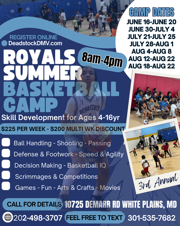 Royals #1 Summer Basketball Camp 3rd Annual