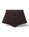 Fear of God Essentials Wmns Plum Terry Cloth Beach Shorts - Size XXS