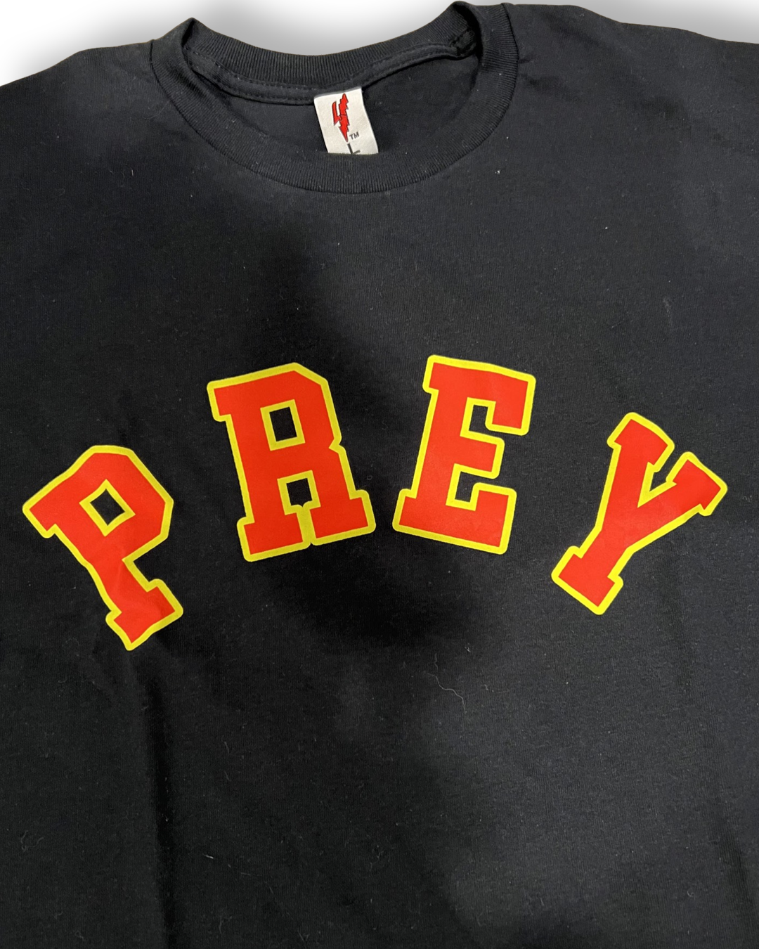 PREY College Tee Black