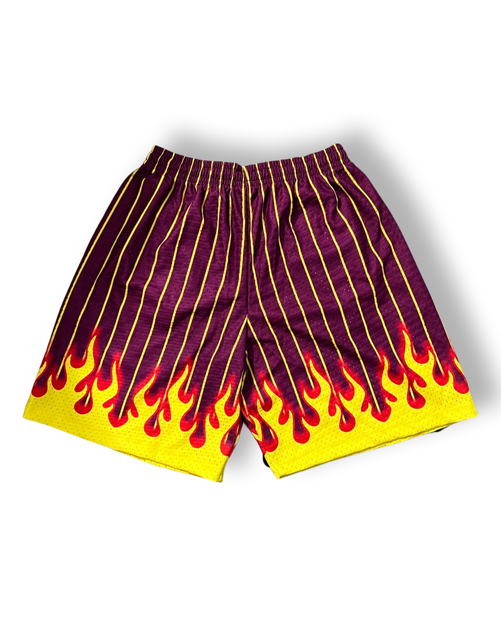Financial è Cool Purple Pinstripes Shorts