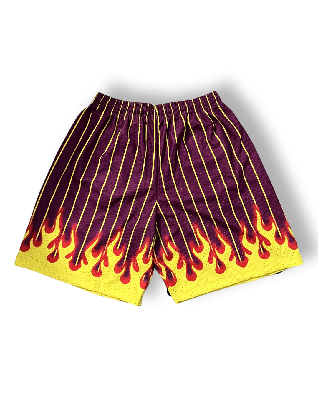 Financial è Cool Purple Pinstripes Shorts