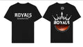 Black Royals Basketball Club T-Shirt
