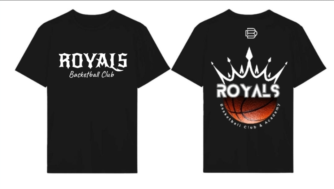 Black Royals Basketball Club T-Shirt