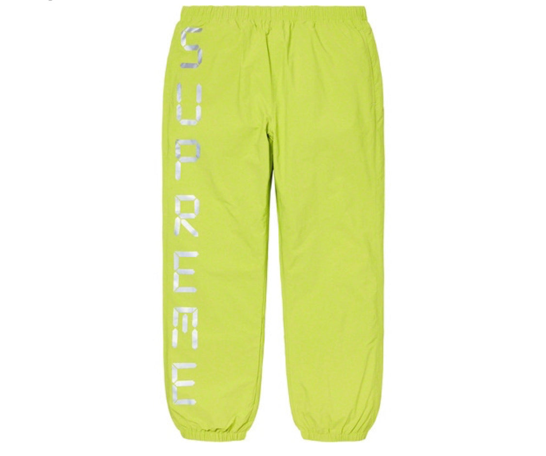 Supreme Digital Logo Track Pants (Yellow)