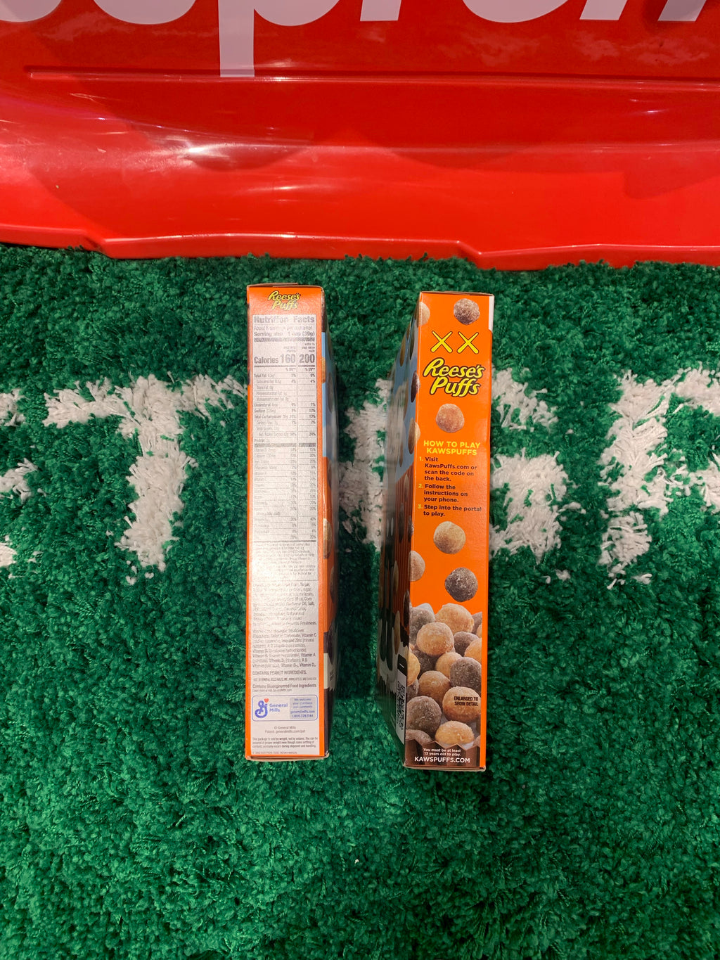 KAWs x Reese’s Puffs Cereal