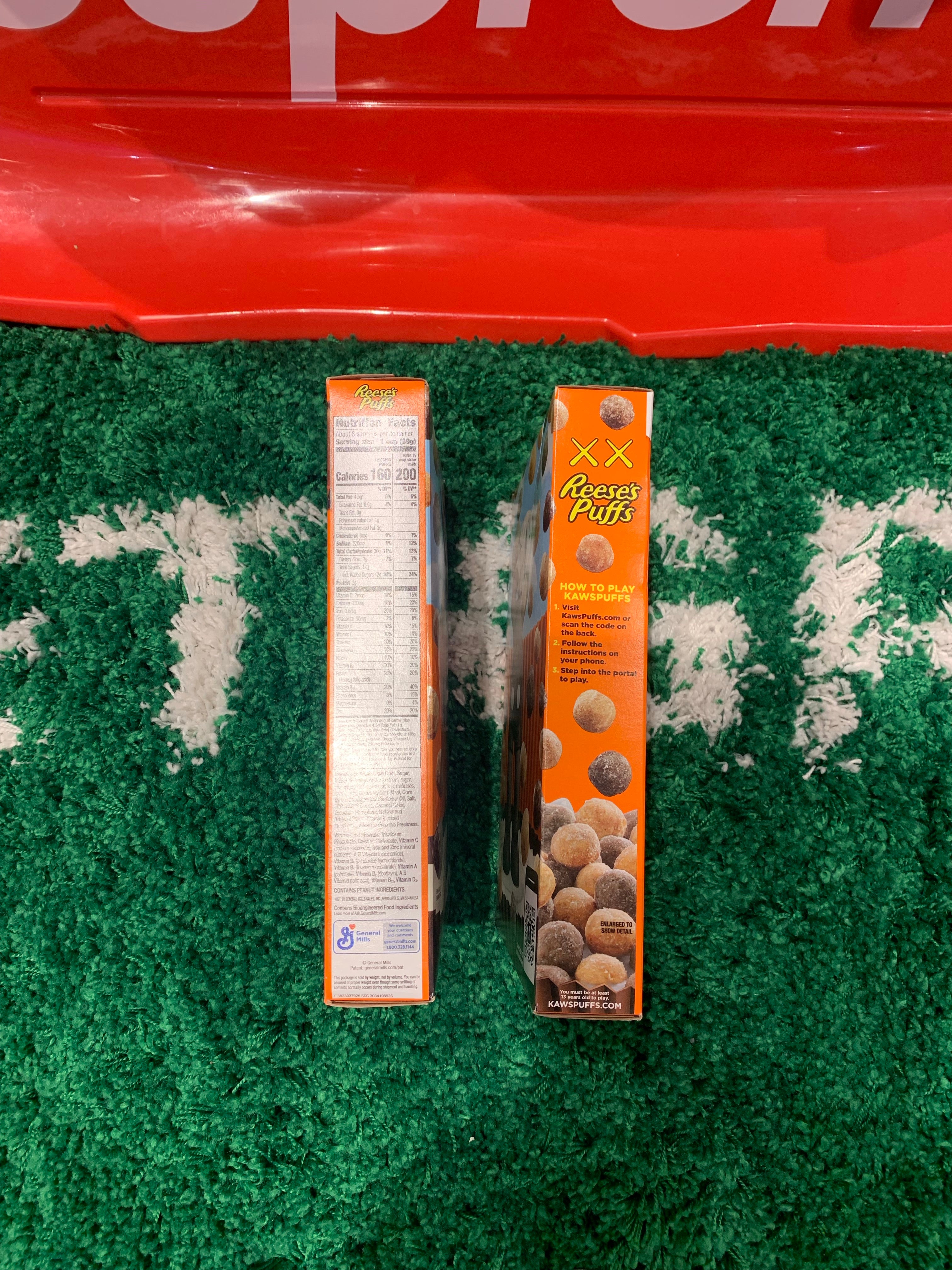 KAWs x Reese’s Puffs Cereal
