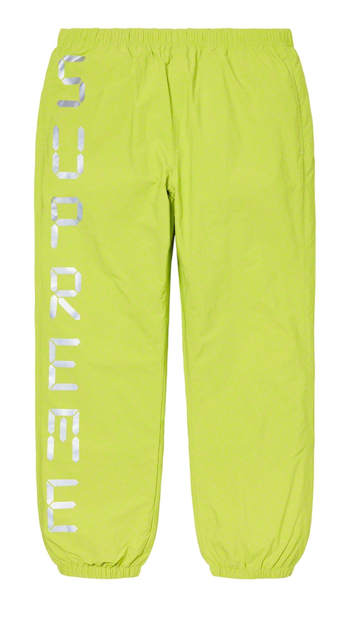 Supreme Digital Logo Track Pants (Yellow)