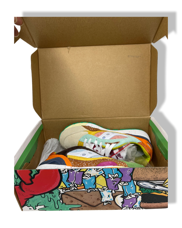 Saucony Shadow 600 “Food Fight” - Size 6