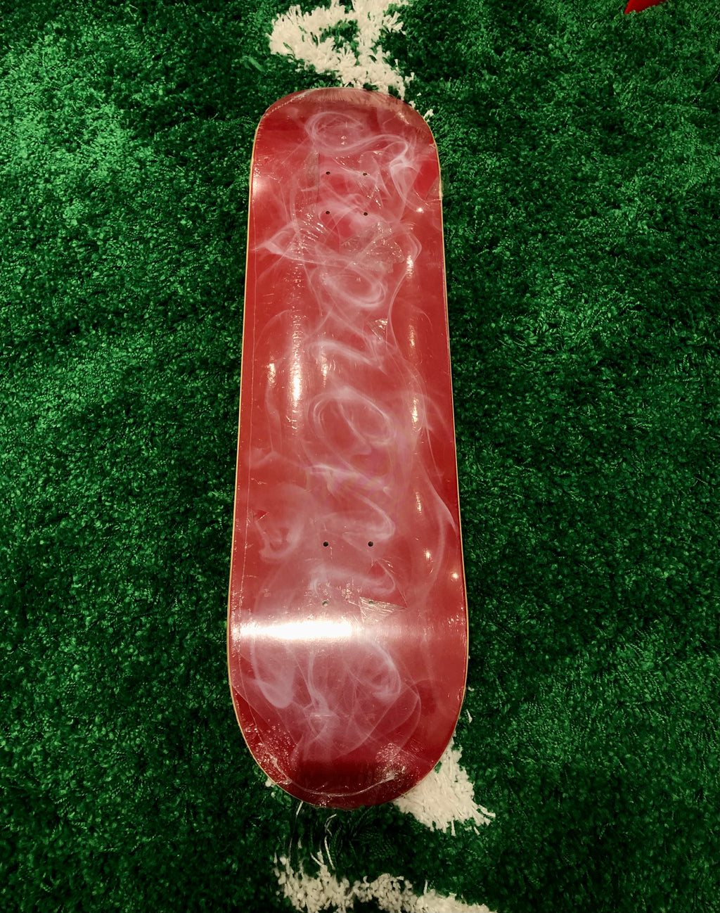 Supreme Red Smoke Skateboard Deck (Red)