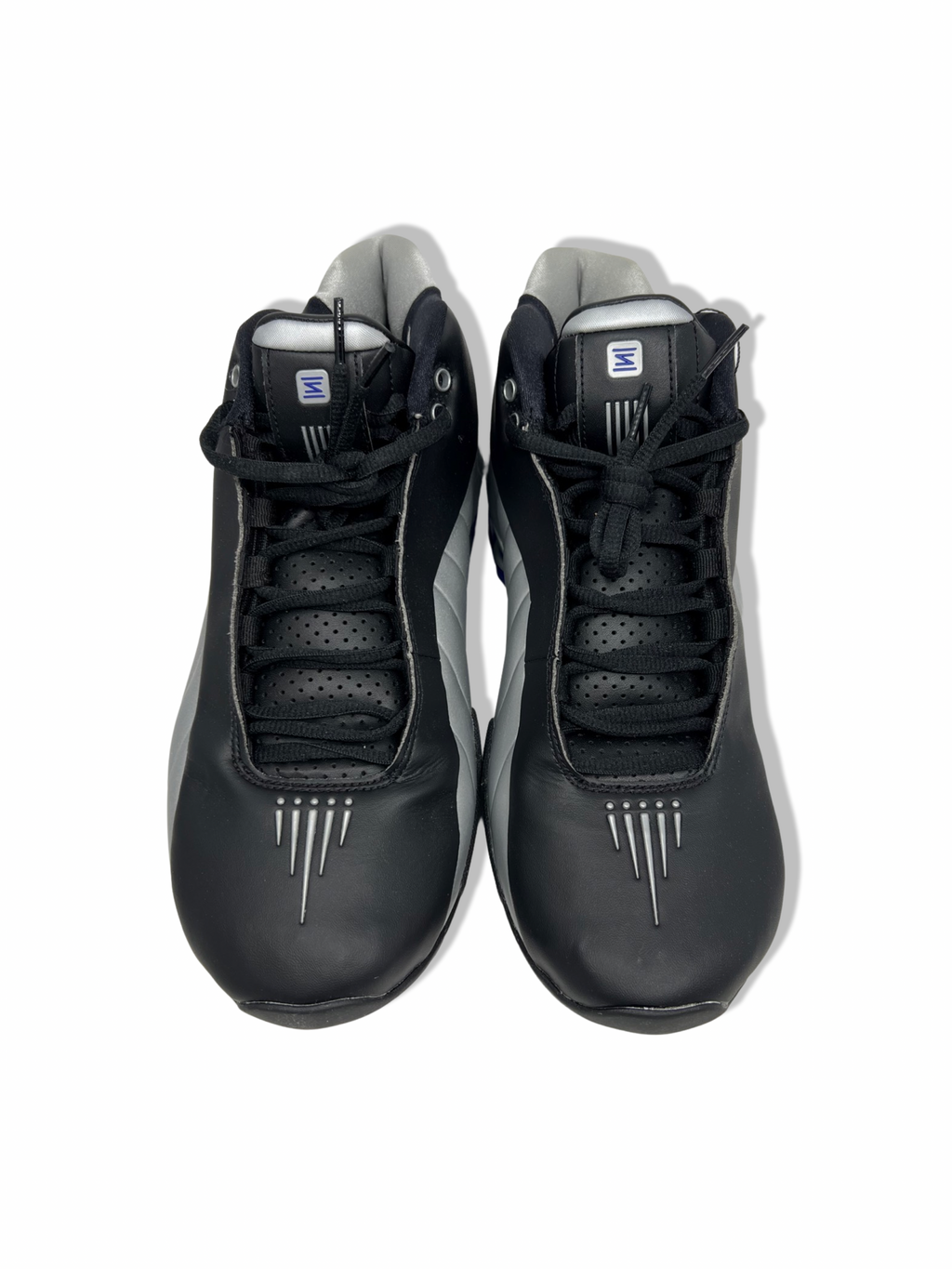 Nike Shox BB4 Black Silver Lapis - Size 8
