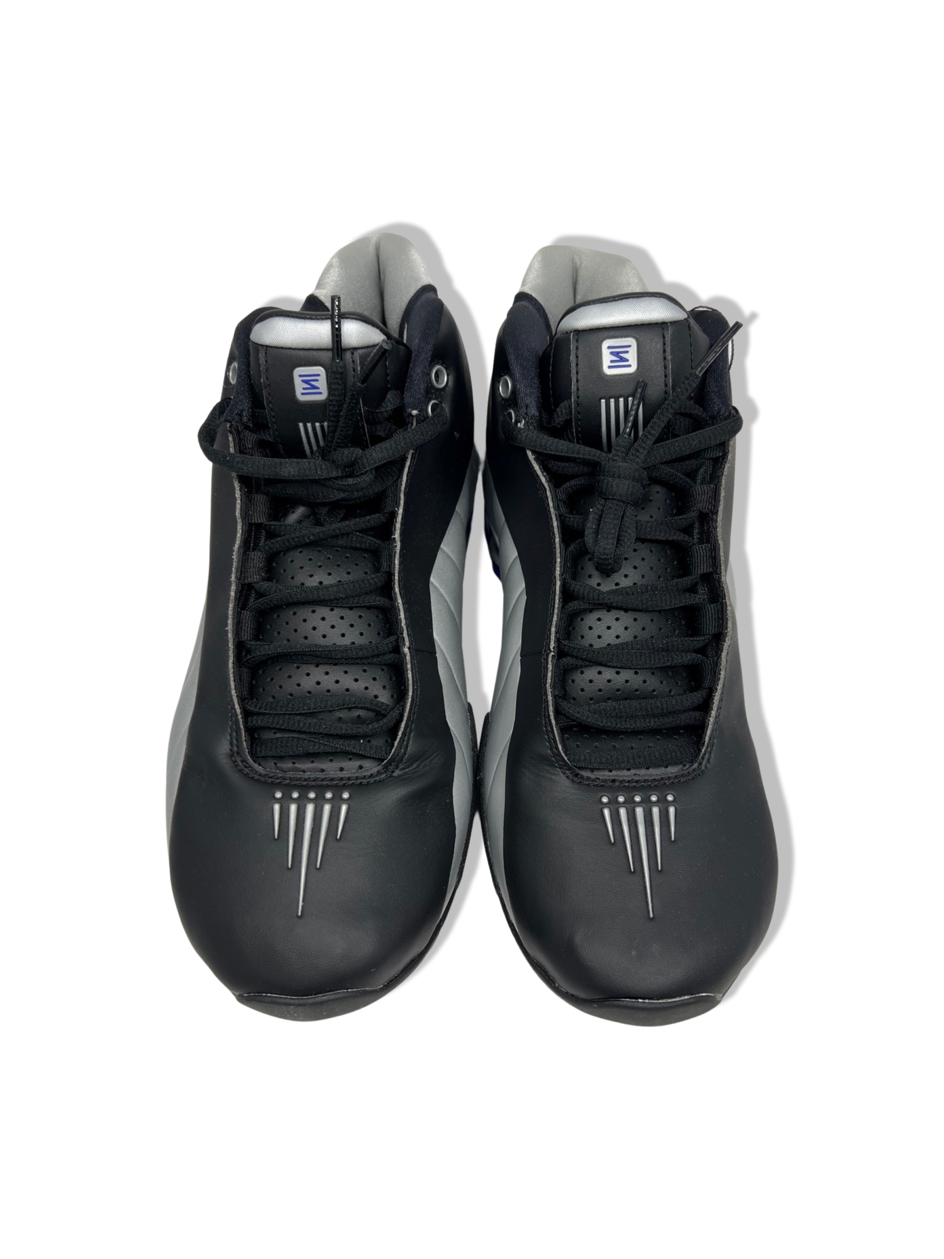 Nike Shox BB4 Black Silver Lapis - Size 8