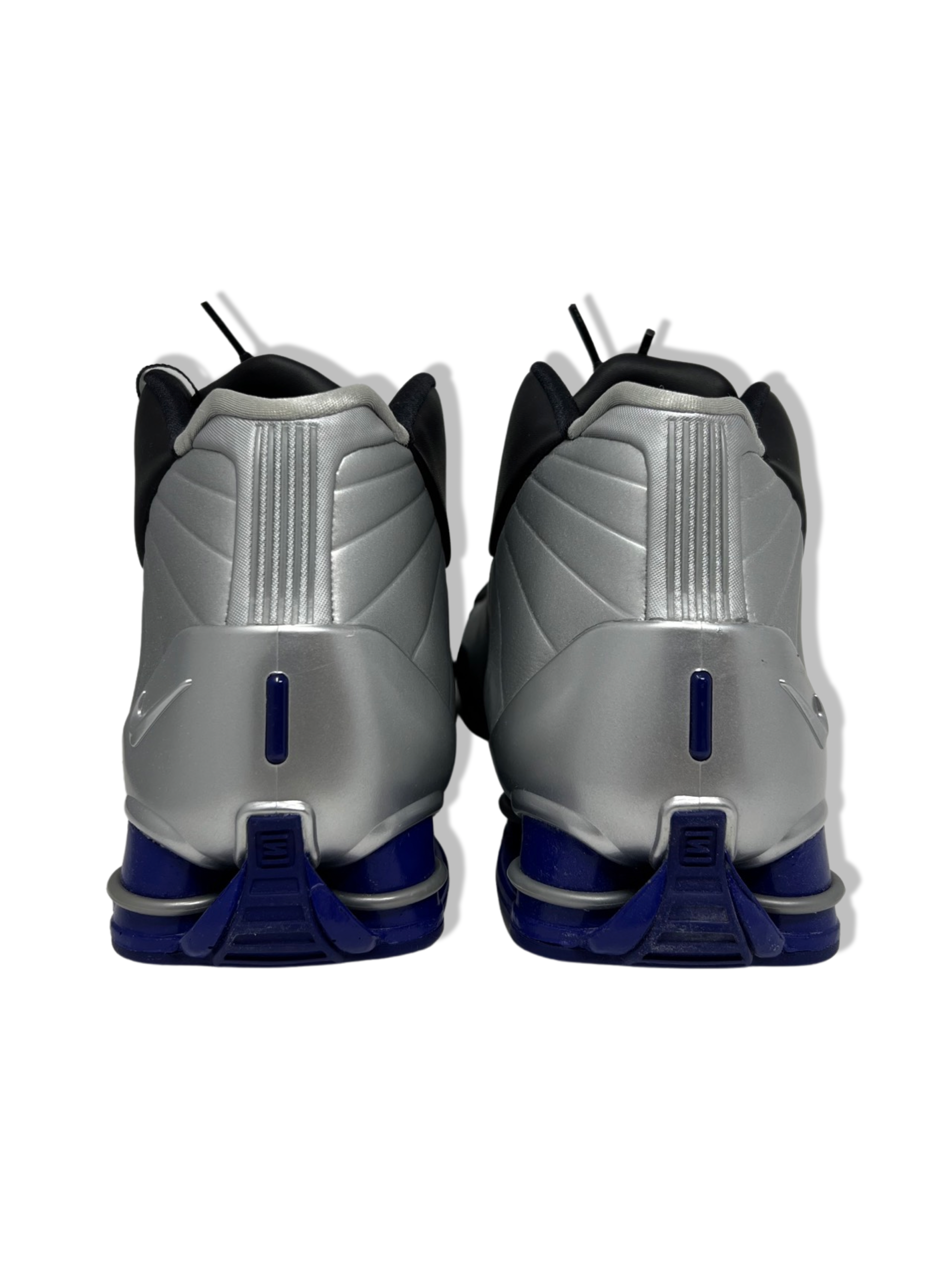 Nike Shox BB4 Black Silver Lapis - Size 8