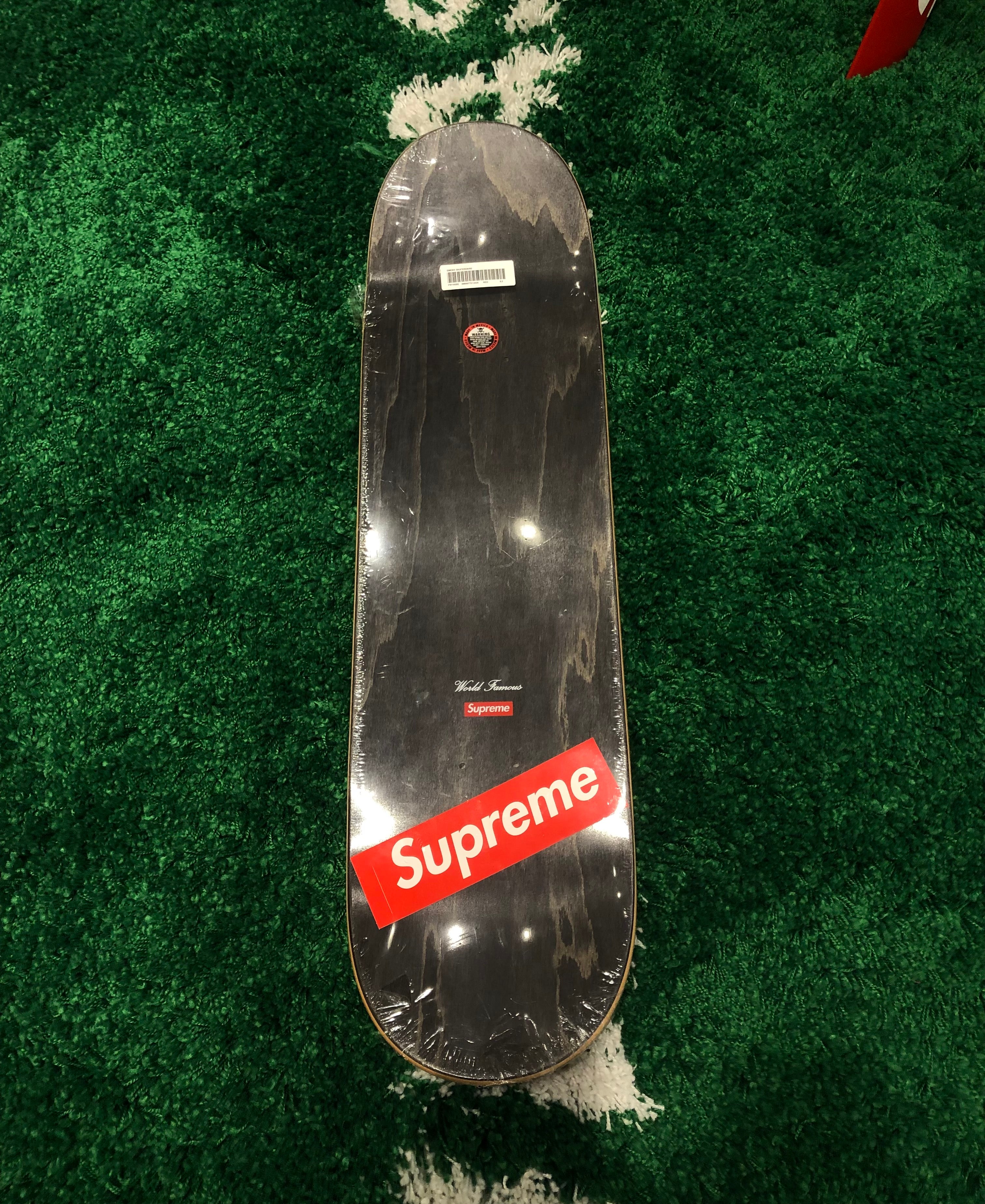 Supreme Red Smoke Skateboard Deck (Red)