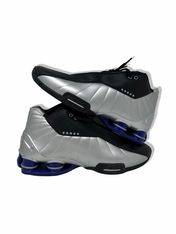 Nike Shox BB4 Black Silver Lapis - Size 8