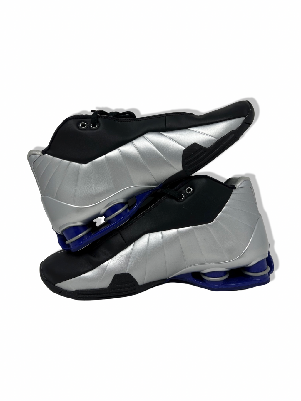 Nike Shox BB4 Black Silver Lapis - Size 8