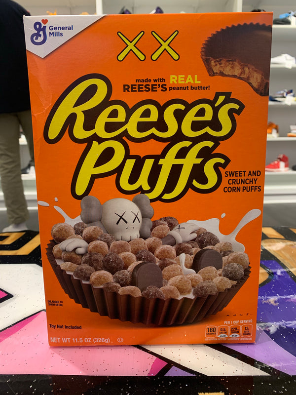 KAWs x Reese’s Puffs Cereal